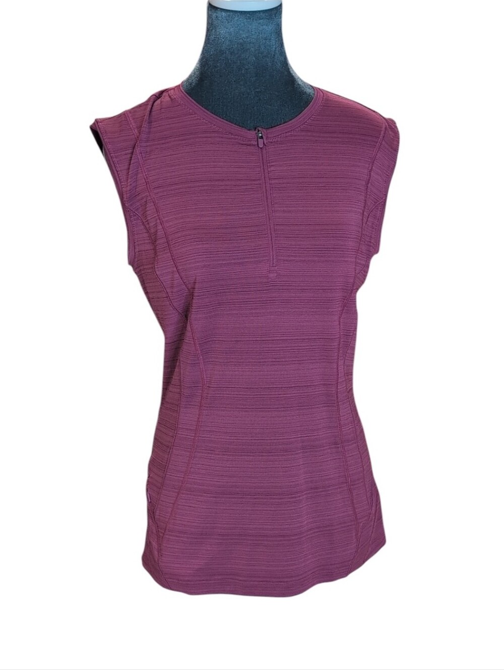 Athleta Pacifica Illume UPF Fitted Tank Purple Size Medium